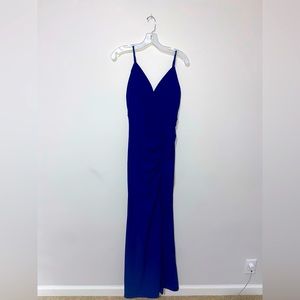 Royal blue prom maxi dress!